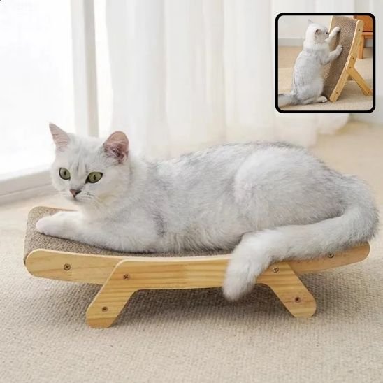 griffoir-pour-chat-en-bois-avec-support