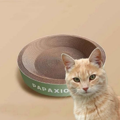 griffoir-pour-chat-en-carton-ovale-résistant