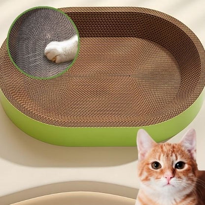 griffoir-pour-chat-en-carton-ovale-solide