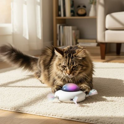 jouet chat interactif Stimulant - mode lumineux