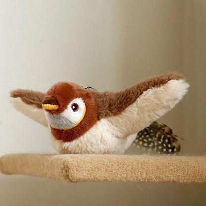 Jouet Chat interactif oiseau réaliste 