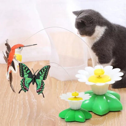 jouet interactif pour chat Patounet - en situation