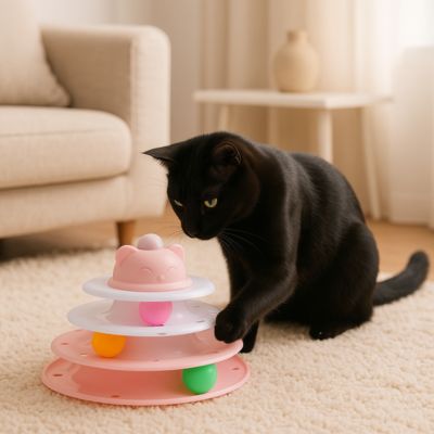 jouet-pour-chat-rose-catroller