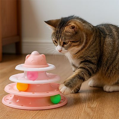 Jouet pour chat - Rose