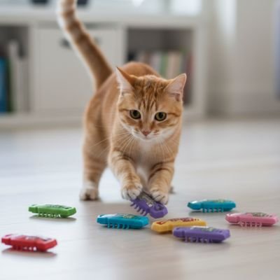 Jouet pour Chat Interactif | Félin'Stimulant - Patte à Chat