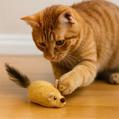 jouet-pour-chat-interactif-sourisplay-jaune