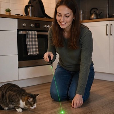 laser-pour-chat-amusant-avec-pile