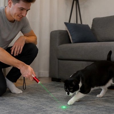 laser-pour-chat-bleu-porte-clé