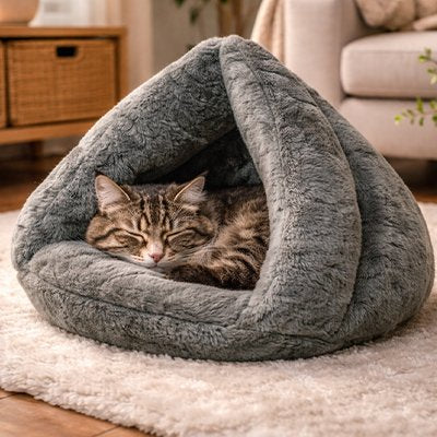 lit-pour-chat-refuge-apaisant