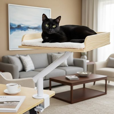 lit-pour-chat-suspendu-avec-fixation-multi-surface