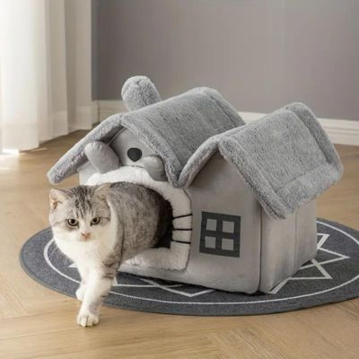 maison-pour-chat-cathouse-grise