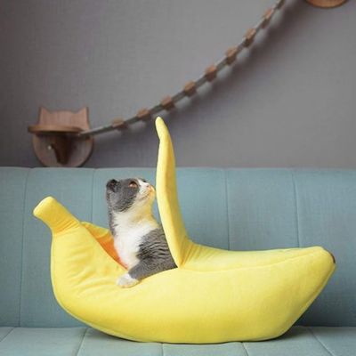 niche-pour-chat-banana-douillette