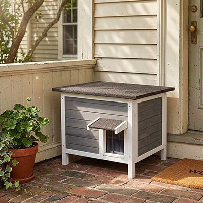 niche-exterieur-pour-chat-en-bois-confortable