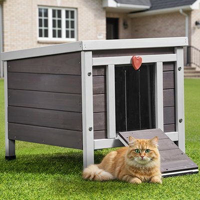niche-exterieur-pour-chat-en-bois-maisonnette 