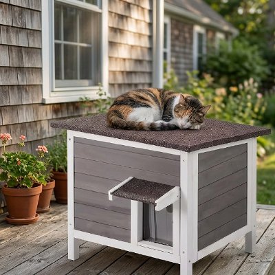 niche-exterieur-pour-chat-en-bois-solide