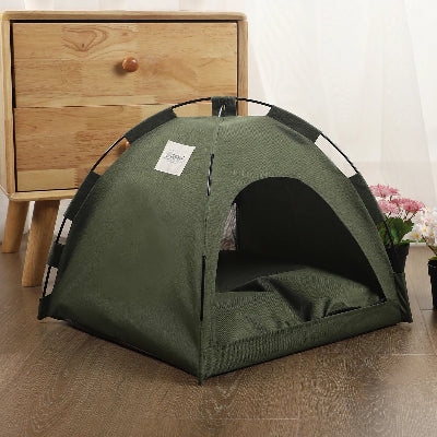 niche-pour-chat-exterieur-verte