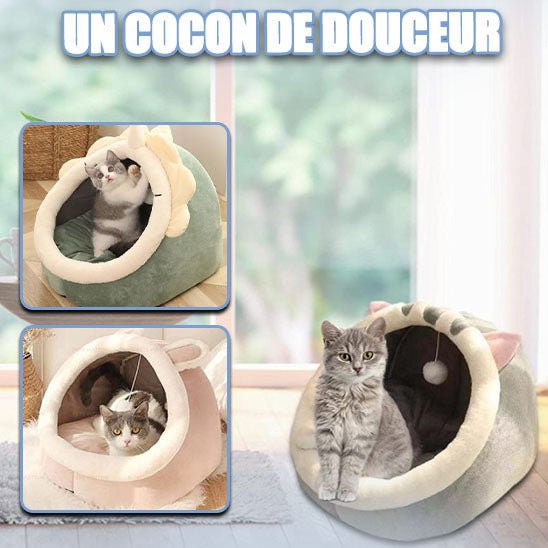 NICHE POUR CHAT | MinouBed™ - Patte à Chat