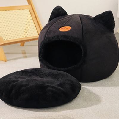 niche-pour-chat-ronron-avec-coussin