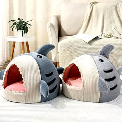 niche-pour-chat-sharko-deux-couleurs