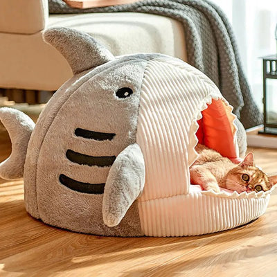 niche-pour-chat-sharko-gris