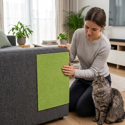 protection canapé chat Safe Sofa - système de suspension