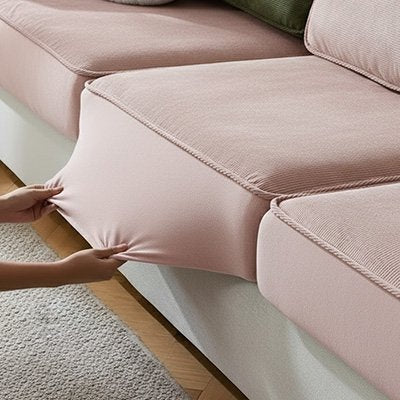 protection canapé chat Harmonie - coloris rose