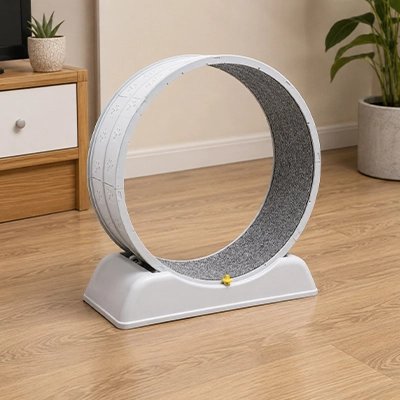roue-pour-chat-griffoir-gris