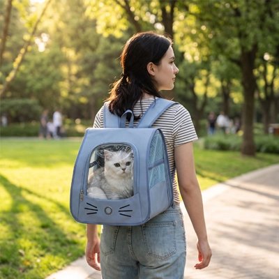 sac à dos pour chat Cocon Protect - fenêtre panoramique