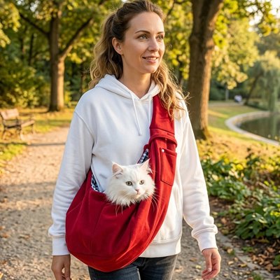 sac de transport chat CityPaws - sorties urbaines