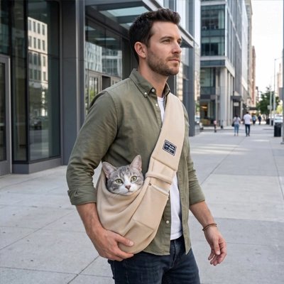 sac de transport chat FéliProtect - vue principale