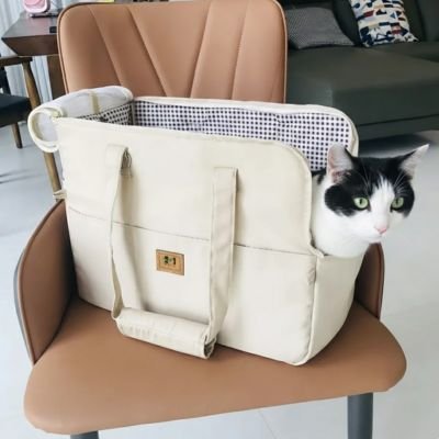 Sac de transport pour chat Élite Féline, utilisable toute saison