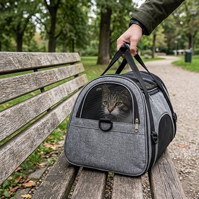 sac transport chat CatGuardian - ouverture zée