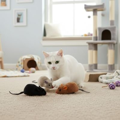 souris pour chat Chat'Muse - vue principale