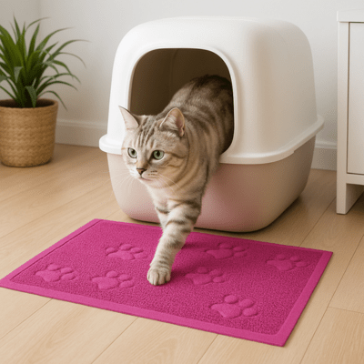 tapis-chat-litiere-anti-debordement-rose