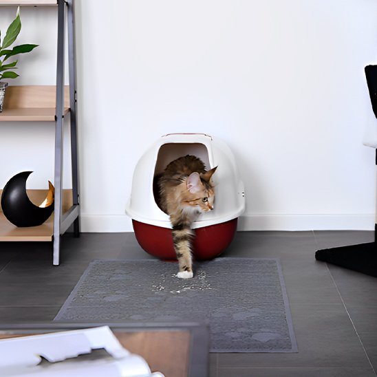 Tapis chat litière - filtrant