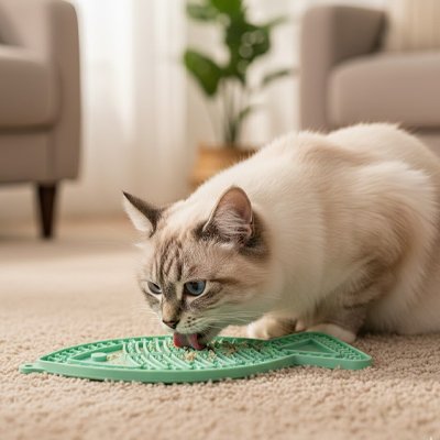 tapis-de-lechage-poisson-vert
