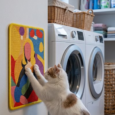 tapis-griffoir-chat-monalisa-à-suspendre