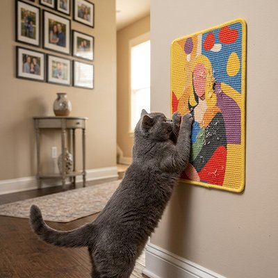 tapis-griffoir-chat-monalisa-renaissance