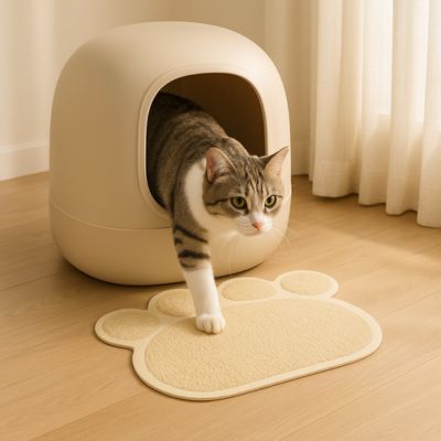 tapis-litiere-chat-beige-cleanpaws