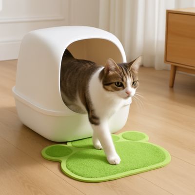 tapis-litiere-chat-vert-cleanpaws