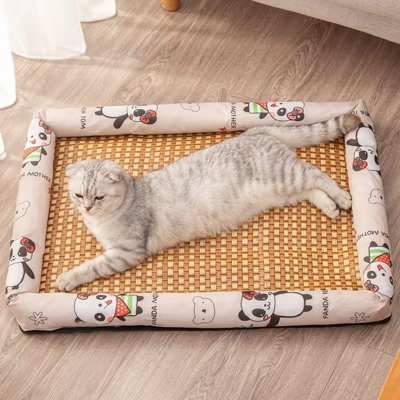 tapis-rafraichissant-chat-avec-contour-rembourré-panda-design
