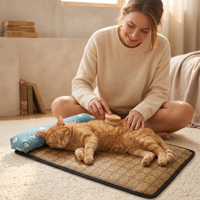 tapis-rafraichissant-chat-avec-coussin-moelleux