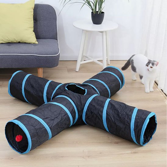 tunnel-pour-chat-format-croisée-noir